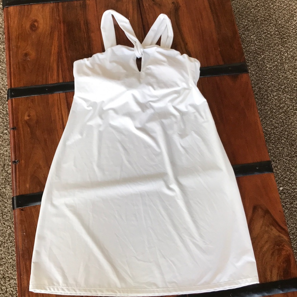 Athleta Keyhole Halter Dress 👗 - Picture 6 of 8